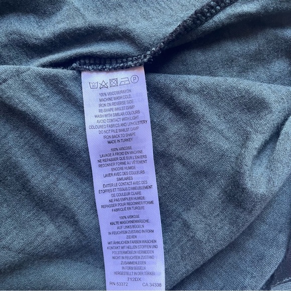 French Connection Black and Sage Maxi 6 - Picture 6 of 7